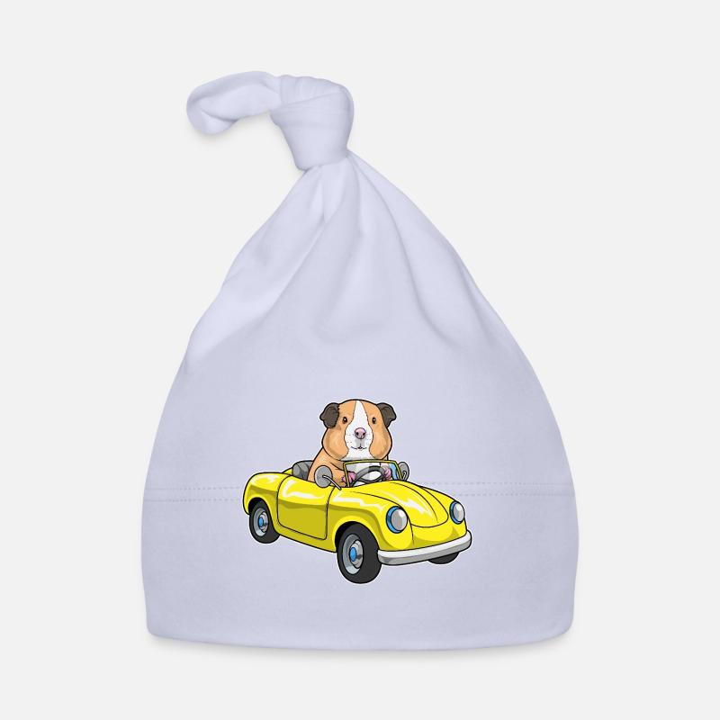 Voiture cochon d’Inde Bonnet bio Bébé