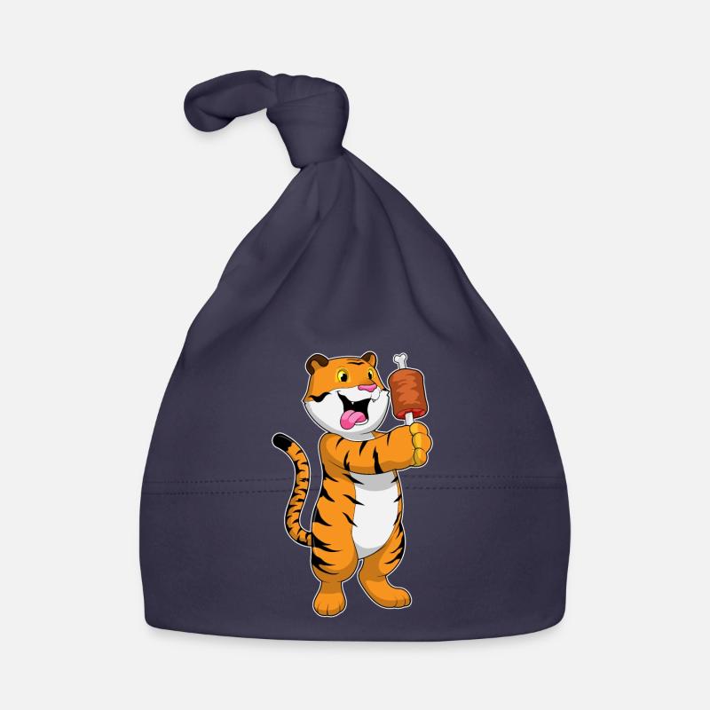 Tiger mit Fleisch Baby Bio-Mütze