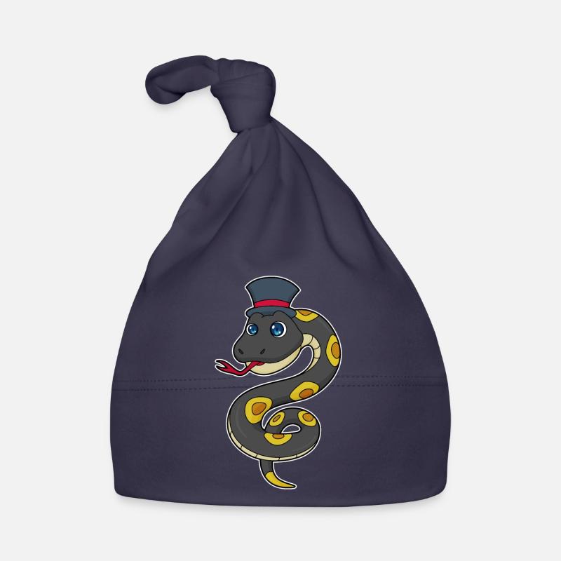 Snake with hat Organic Baby Cap