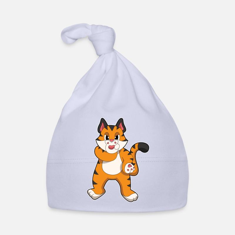 Tiger still Baby Bio-Mütze
