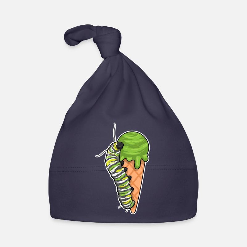 Glace de chenille Bonnet bio Bébé