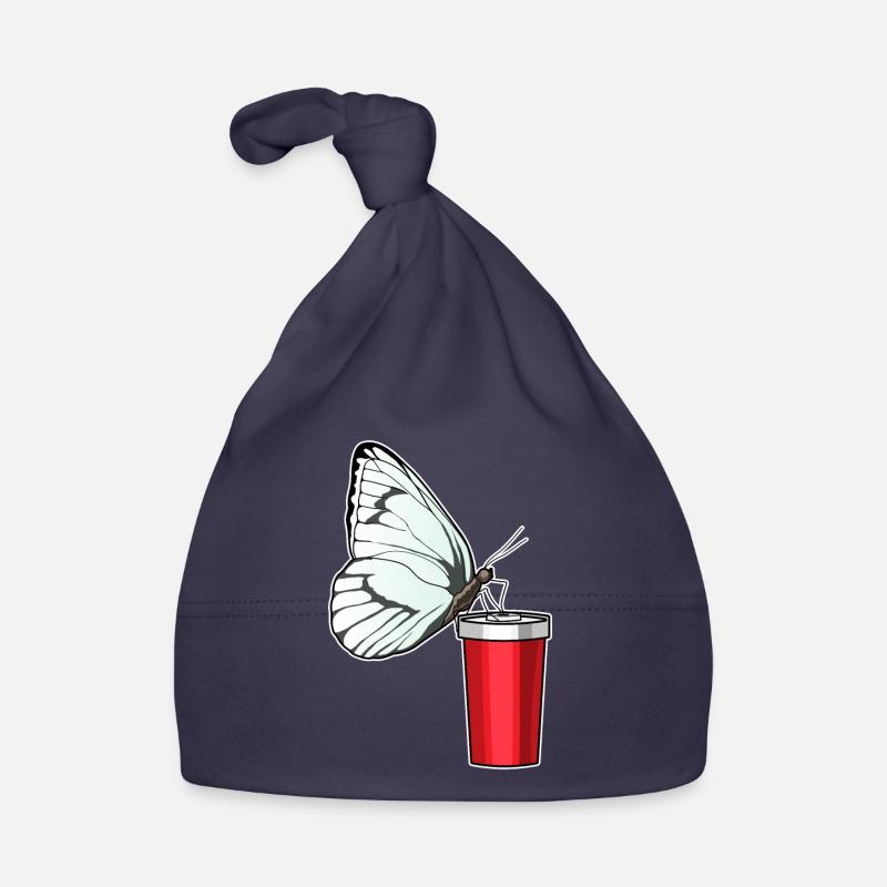 Schmetterling Trinkbecher Baby Bio-Mütze