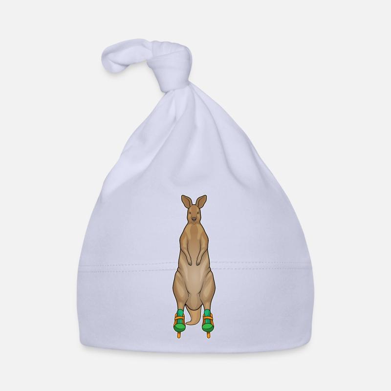 Kangourou Patins à roues alignées Bonnet bio Bébé