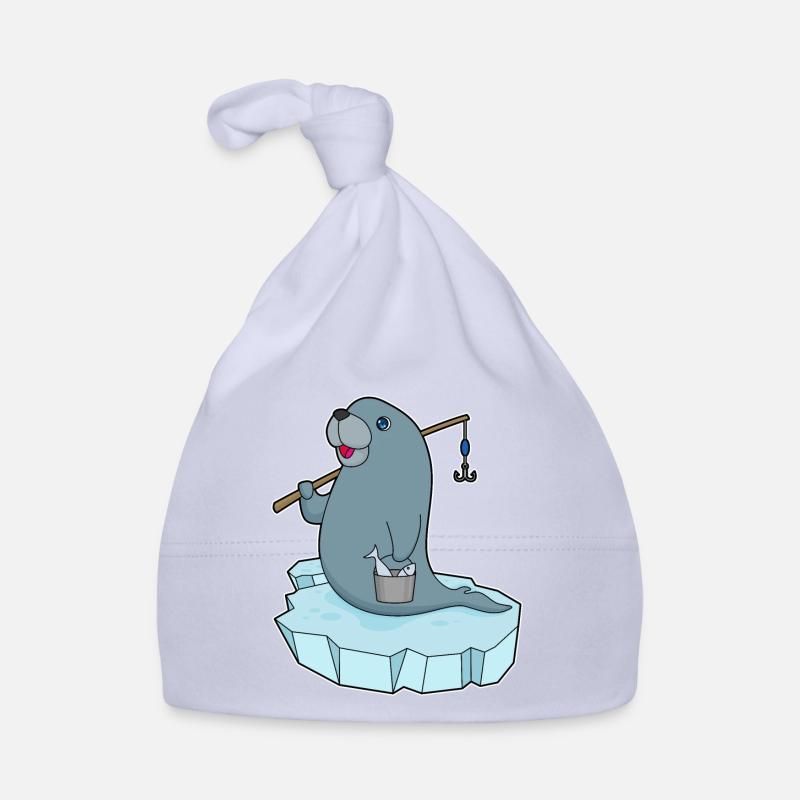 Phoque pêcheur Ange Bonnet bio Bébé