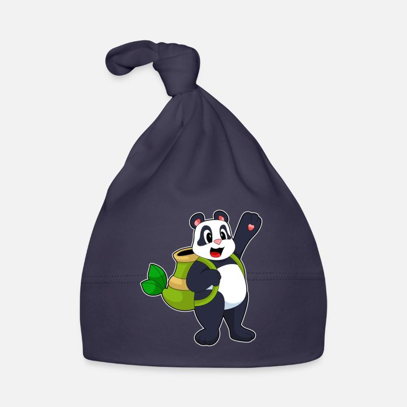 Sac à dos Panda Bambou Bonnet bio Bébé