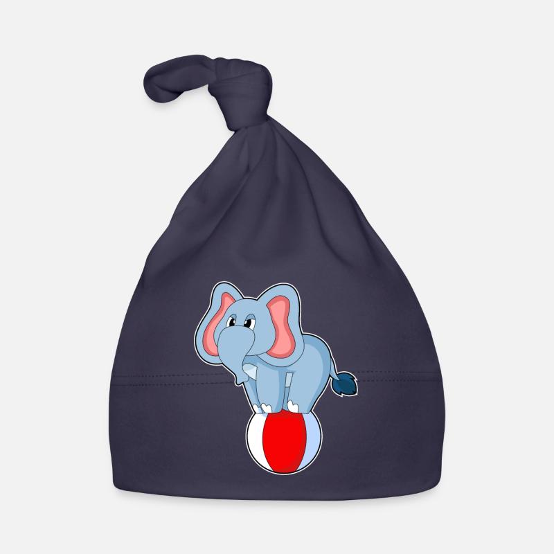 Cirque des éléphants Bonnet bio Bébé