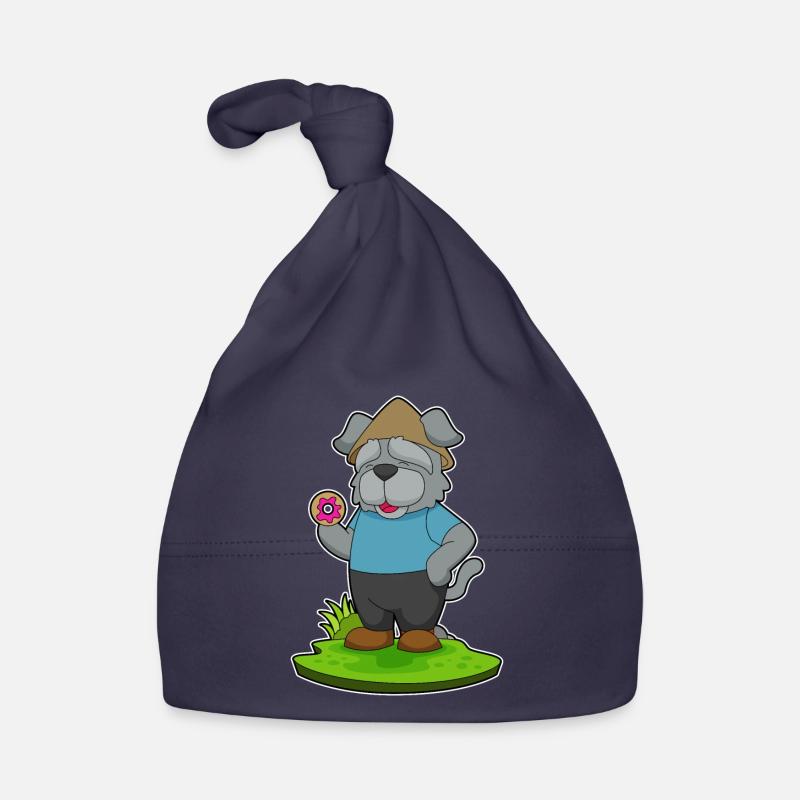 Hund Donut Baby Bio-Mütze