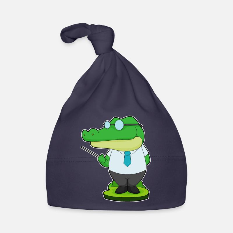 Krokodil Lehrer Pointer Baby Bio-Mütze
