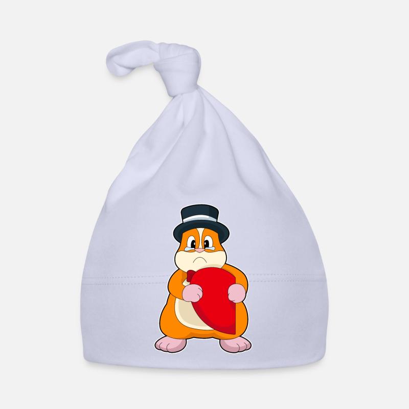 Mariage du cœur de marié de hamster Bonnet bio Bébé