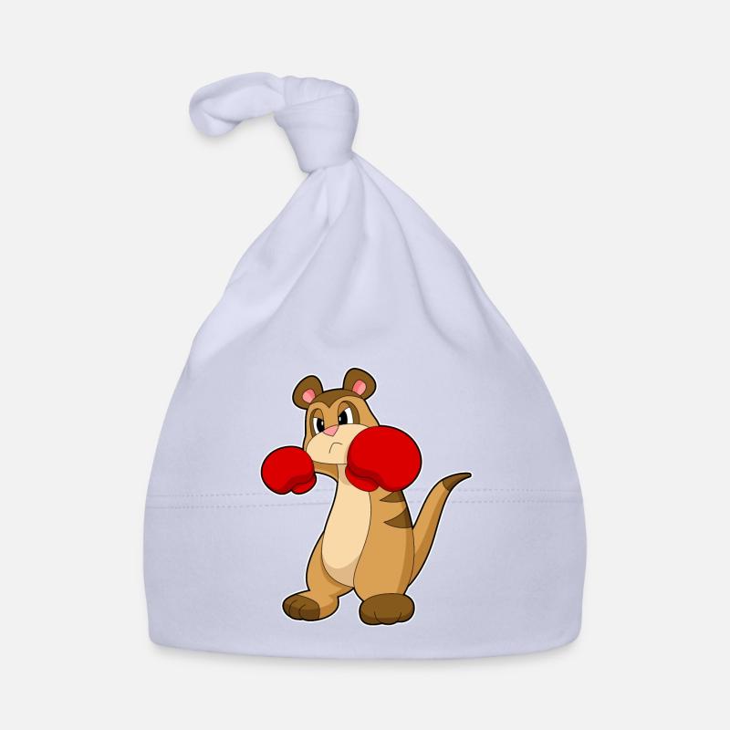 Gants de boxe suricate boxer Bonnet bio Bébé