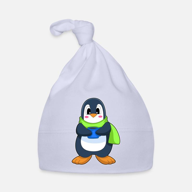 Pinguin Kaffee Tasse Baby Bio-Mütze