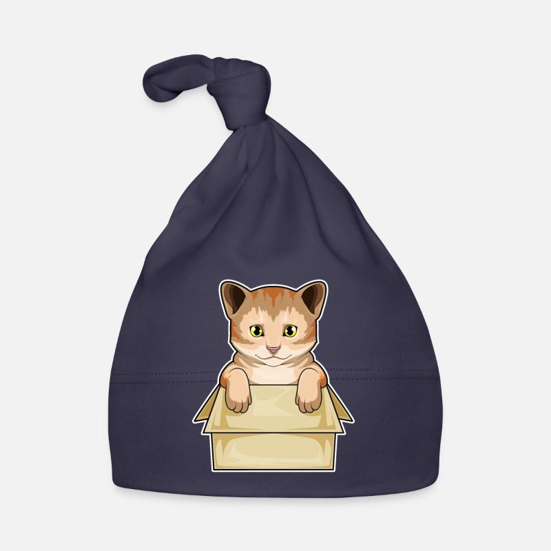 Katze Box Baby Bio-Mütze