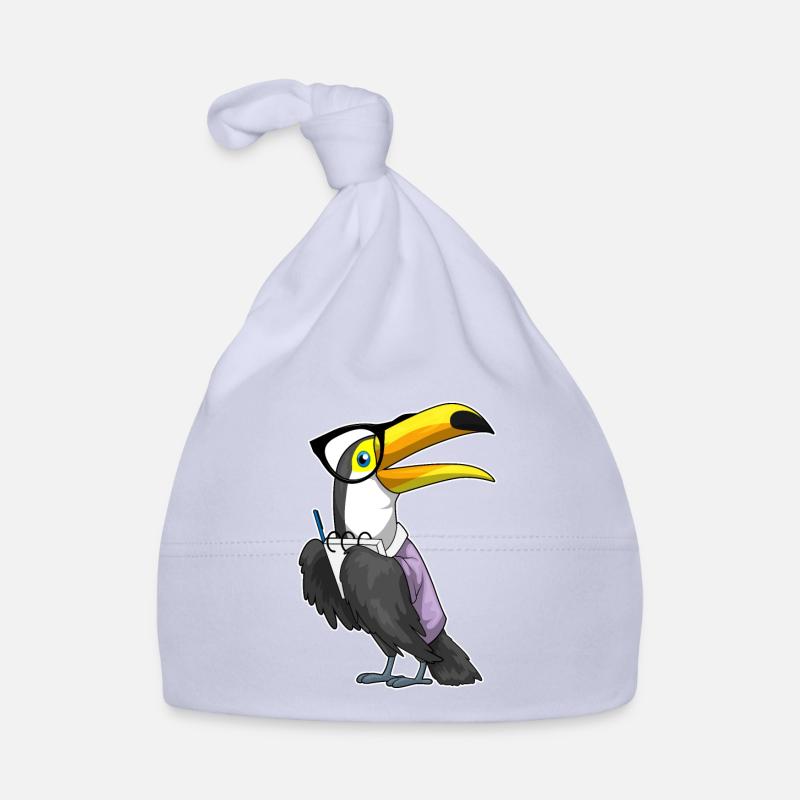 Toucan Secrétaire Bloc-notes Bonnet bio Bébé
