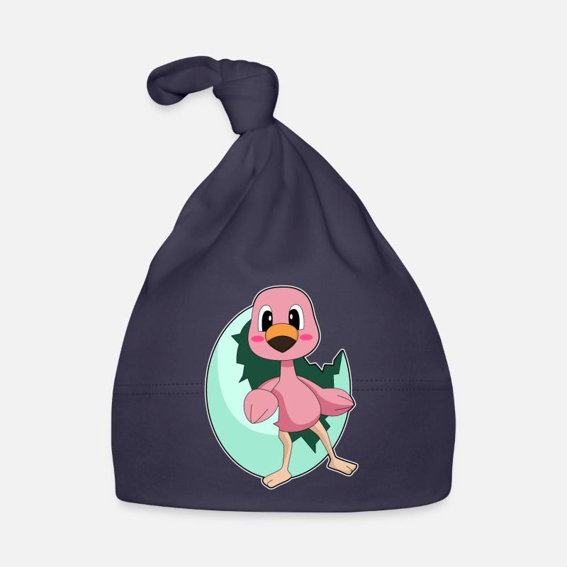 Flamingo Ei Baby Bio-Mütze