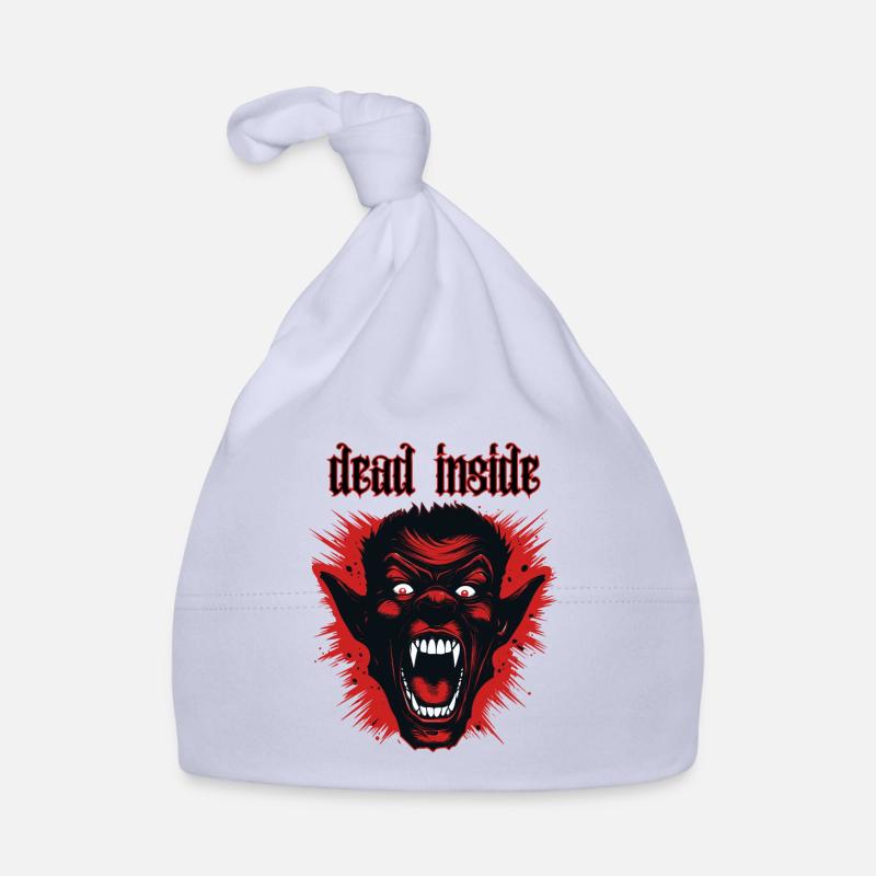 Ein menschenähnlicher Dämonenkopf, Dead Inside Baby Bio-Mütze