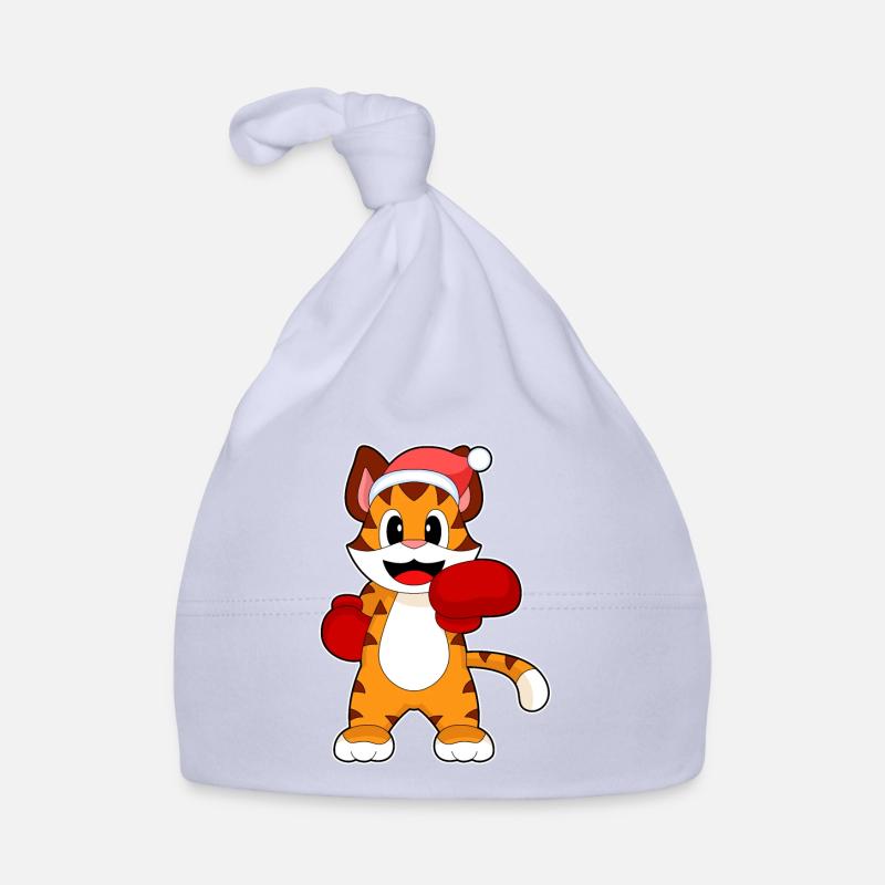 Boxer de Noël tigre Bonnet bio Bébé