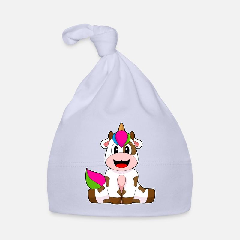 Licorne vache Bonnet bio Bébé
