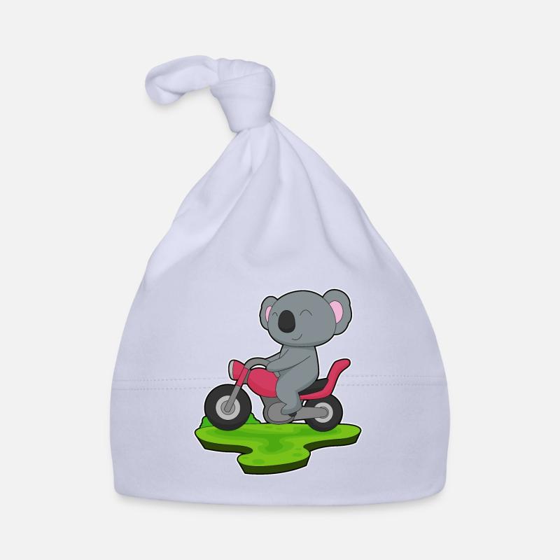 Koala Motorrad Baby Bio-Mütze