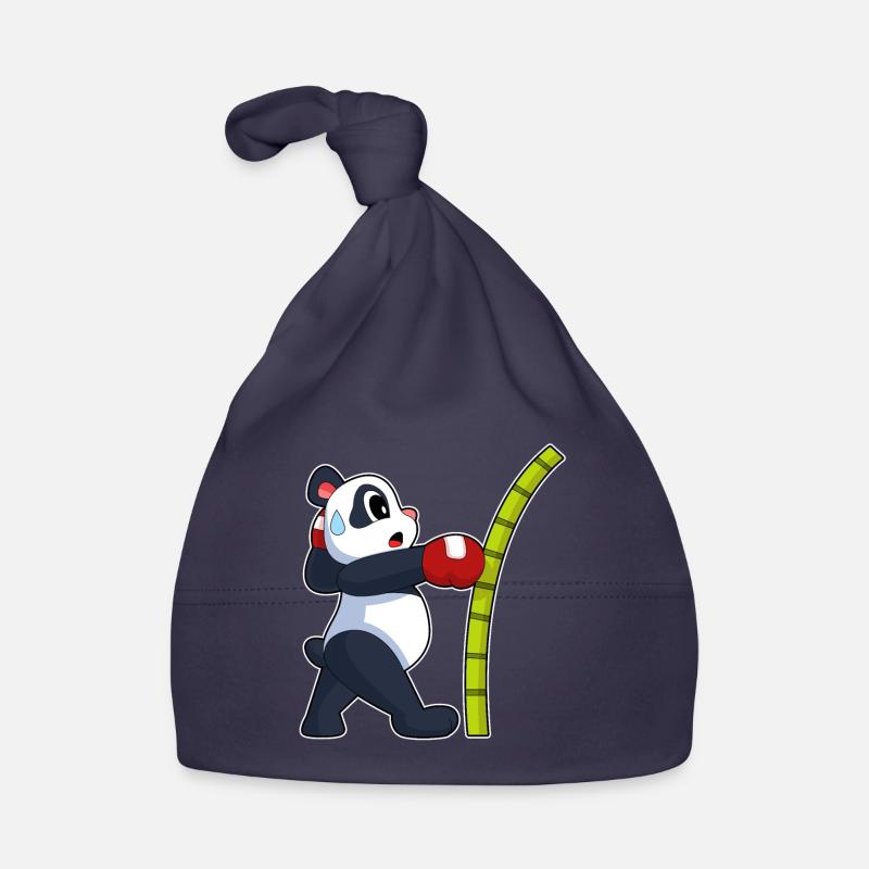 Panda Boxer Boxhandschuhe Boxen Baby Bio-Mütze