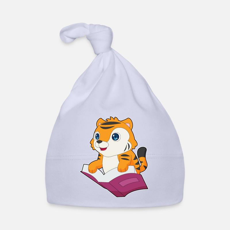 Tiger Book Organic Baby Cap
