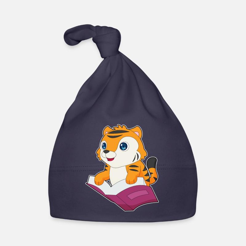 Tiger Buch Baby Bio-Mütze