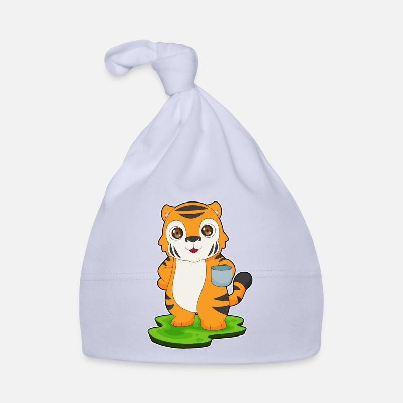 Tiger Coffee Mug Organic Baby Cap