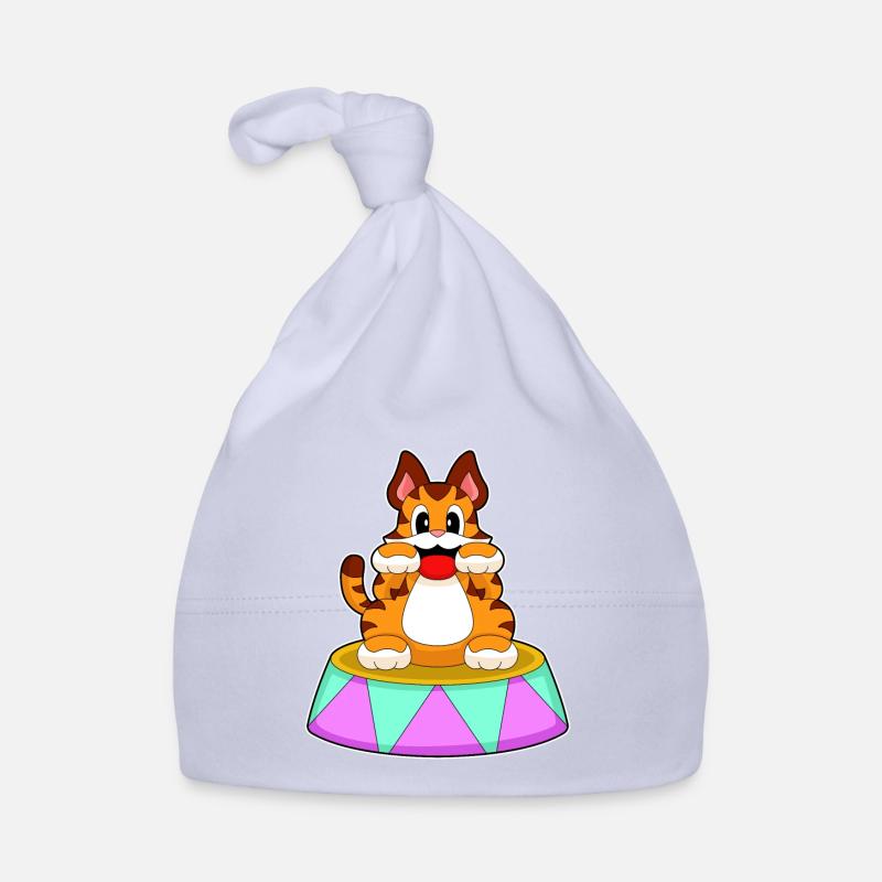 Tiger Circus Organic Baby Cap