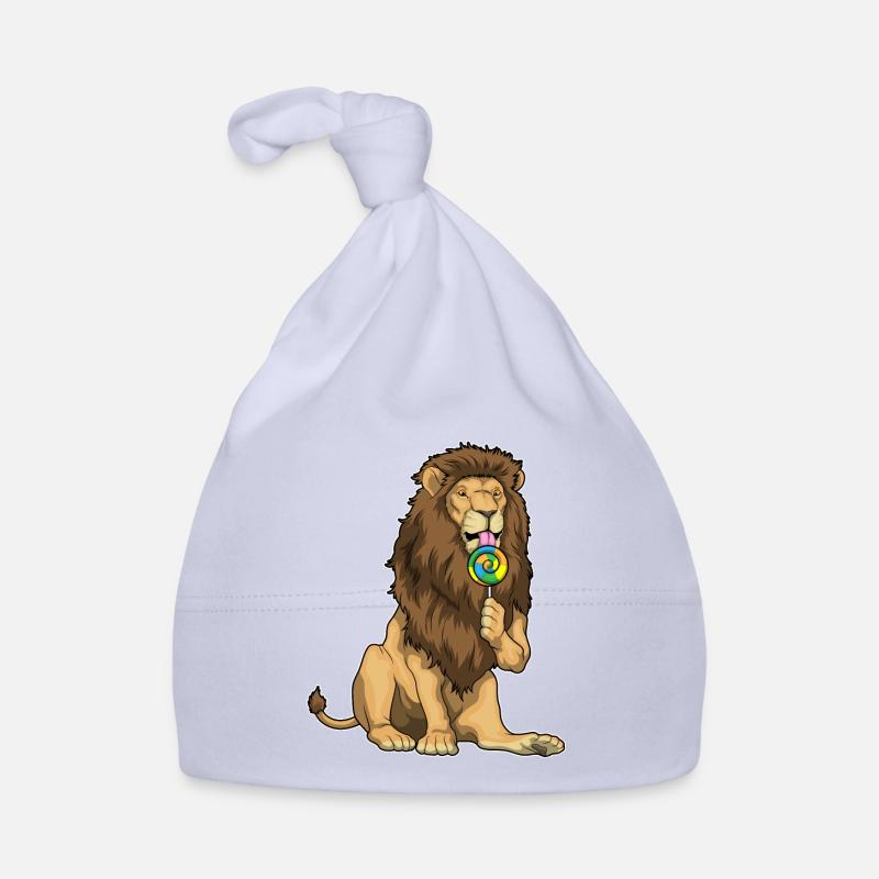 Sucette Lion Bonnet bio Bébé