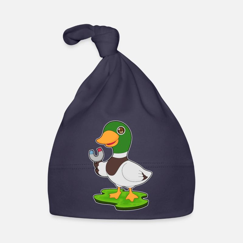 Aimant à canard Bonnet bio Bébé