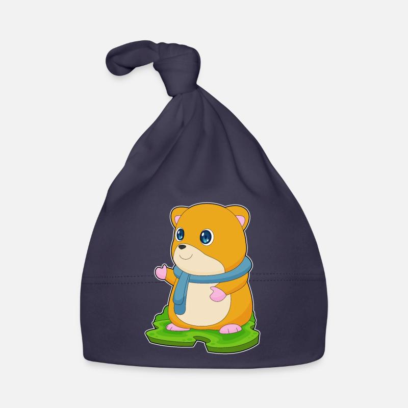Écharpe Hamster Bonnet bio Bébé