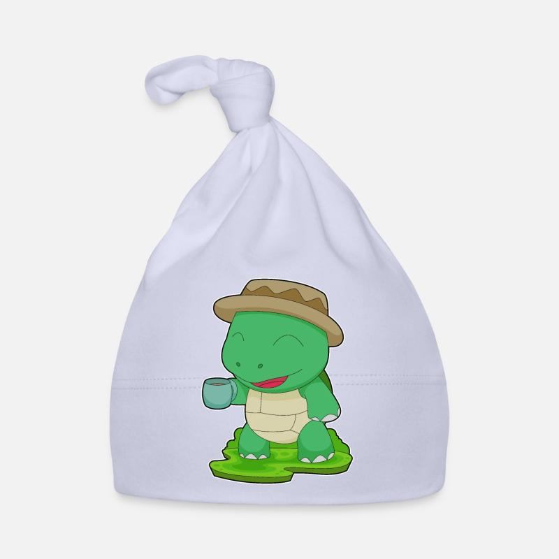 Turtle Coffee Mug Organic Baby Cap