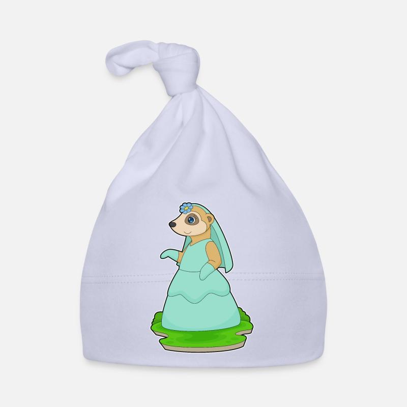 Suricate Voile de mariée Mariage Bonnet bio Bébé