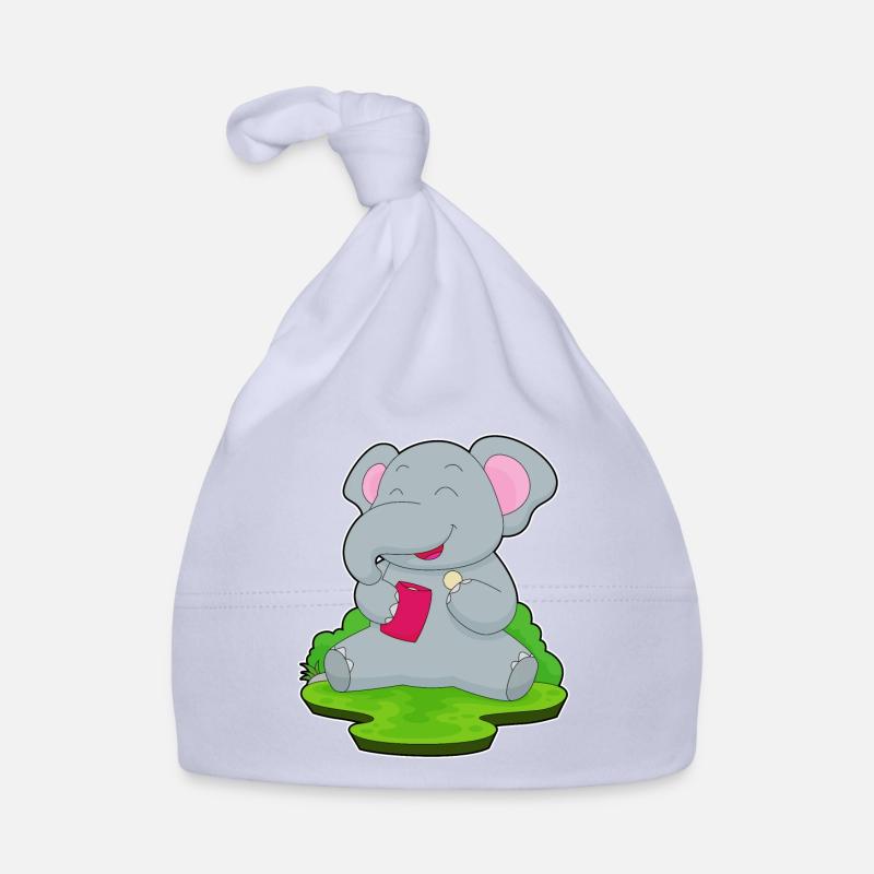 Chips de sac de chips d’éléphant Bonnet bio Bébé