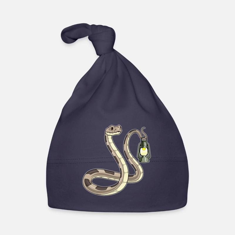 Snake Lantern Organic Baby Cap