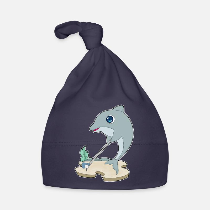 Delfin Golf Golfschläger Baby Bio-Mütze