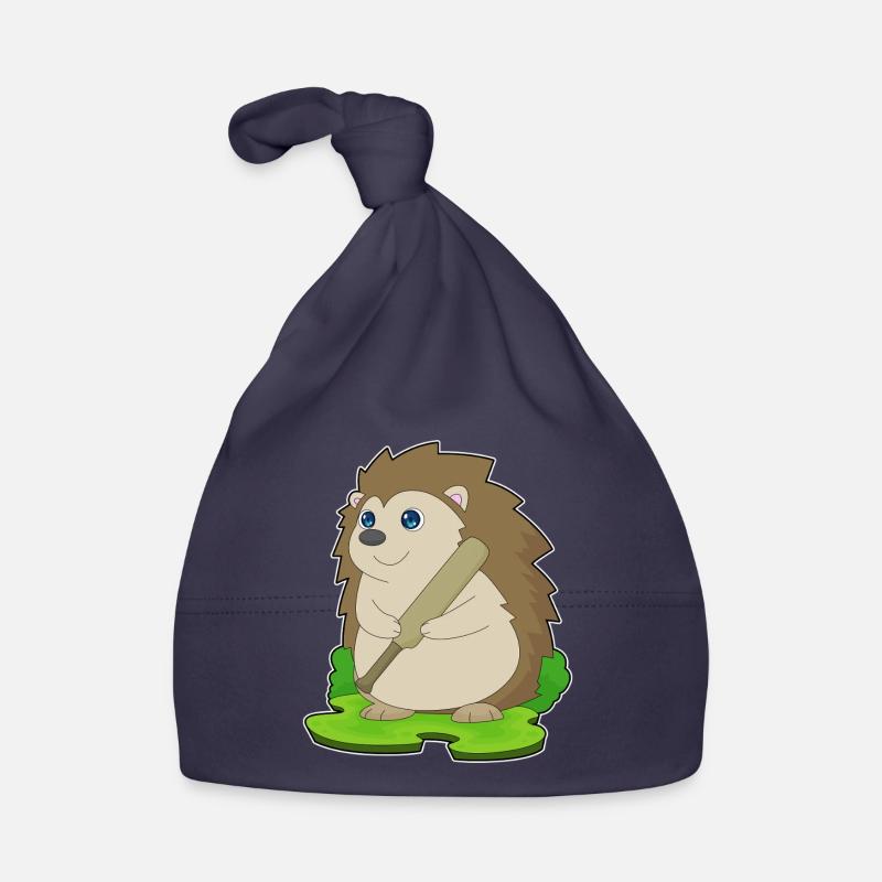 Hedgehog Cricket Cricket Bat Organic Baby Cap