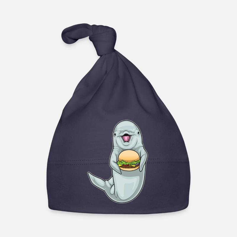 Delfin Cheeseburger Baby Bio-Mütze