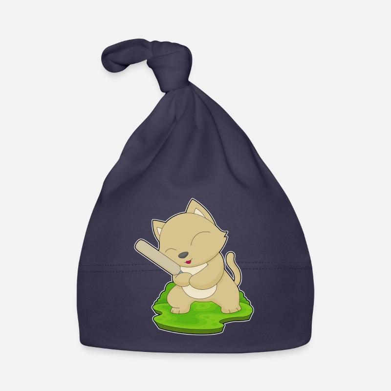 Battes de cricket Cat Bonnet bio Bébé