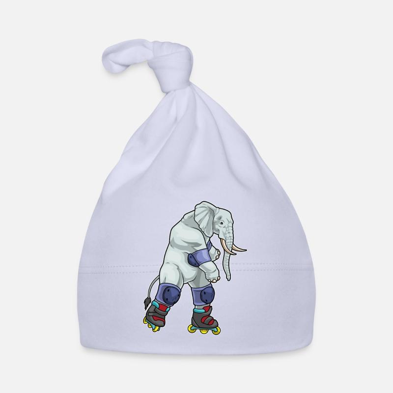 Elefant Patins à roues alignées Bonnet bio Bébé