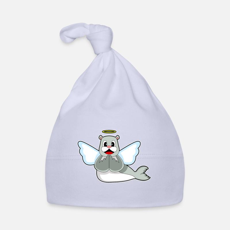 Ailes d’ange d’ange de sceau Bonnet bio Bébé