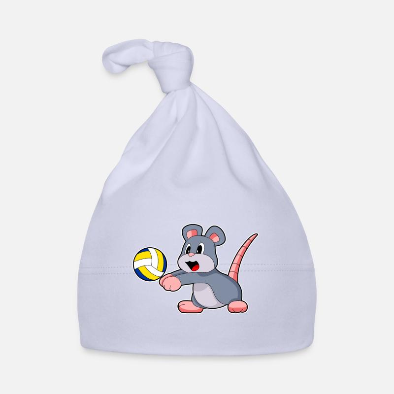 Maus Volleyball Baby Bio-Mütze
