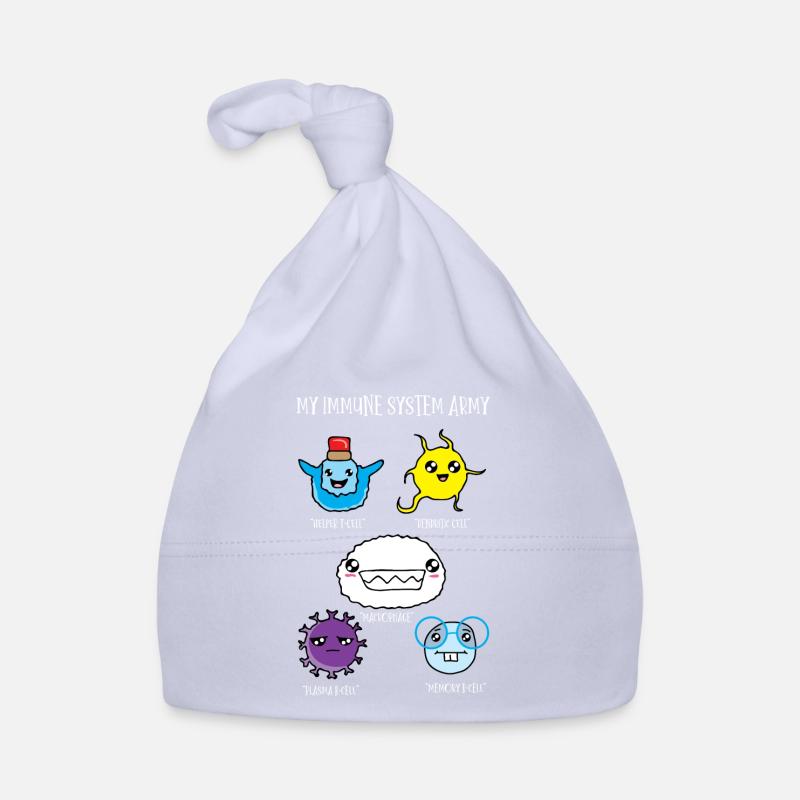 Immunsystem Zellen des Körpers, Biologie Baby Bio-Mütze