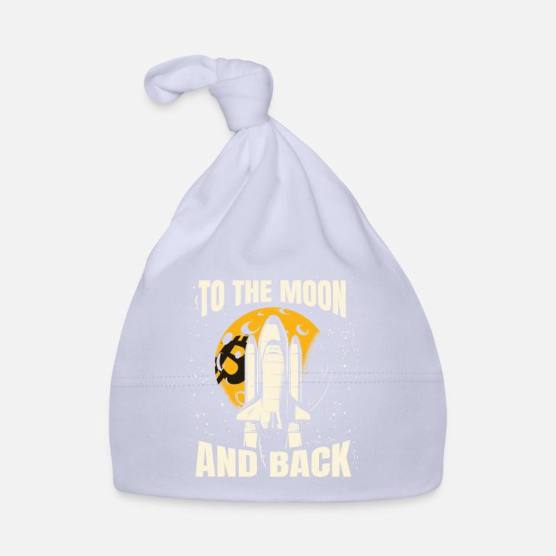 Bitcoin, Cryptocurrency, Crypto To the Moon Organic Baby Cap