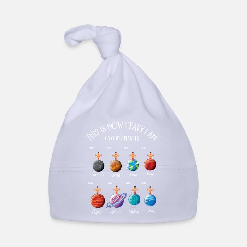 Planets, Universe, Heavy On Planets Organic Baby Cap