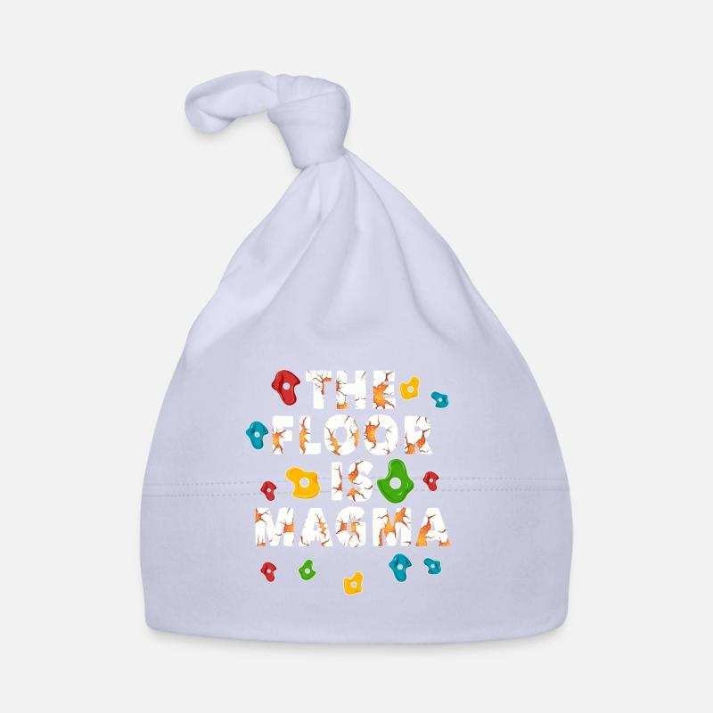 Escalade, escalade, escalade - Bonnet bio Bébé - ciel