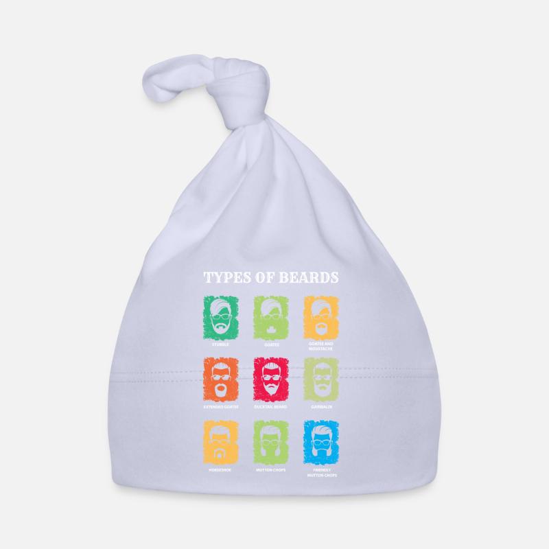 Arten von Bärten, Bartträger Geschenk, Bart Baby Bio-Mütze