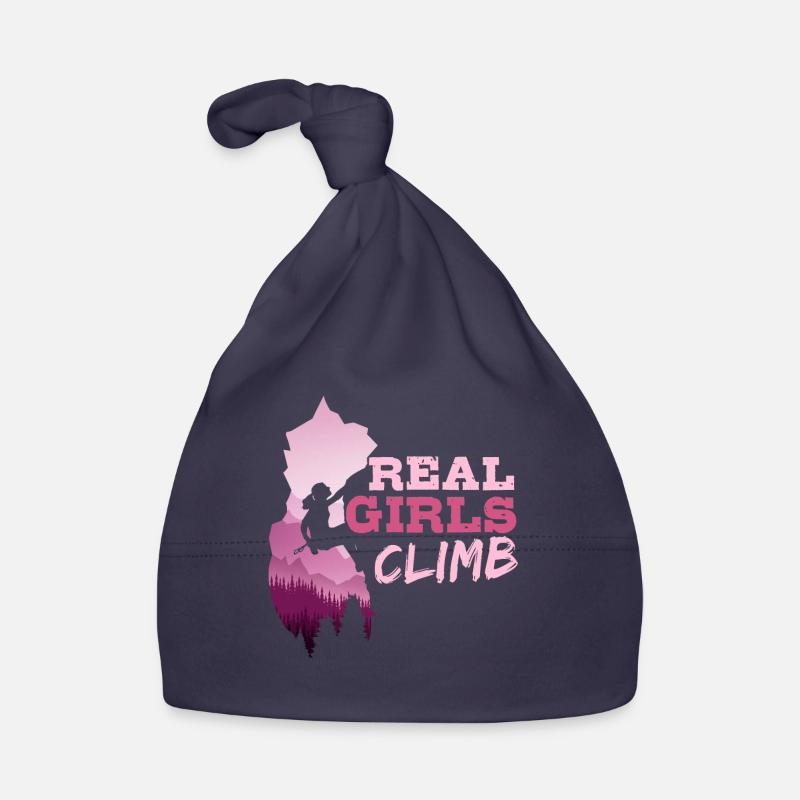 Echte Mädchen Klettern, Kletterer, Boulder Baby Bio-Mütze