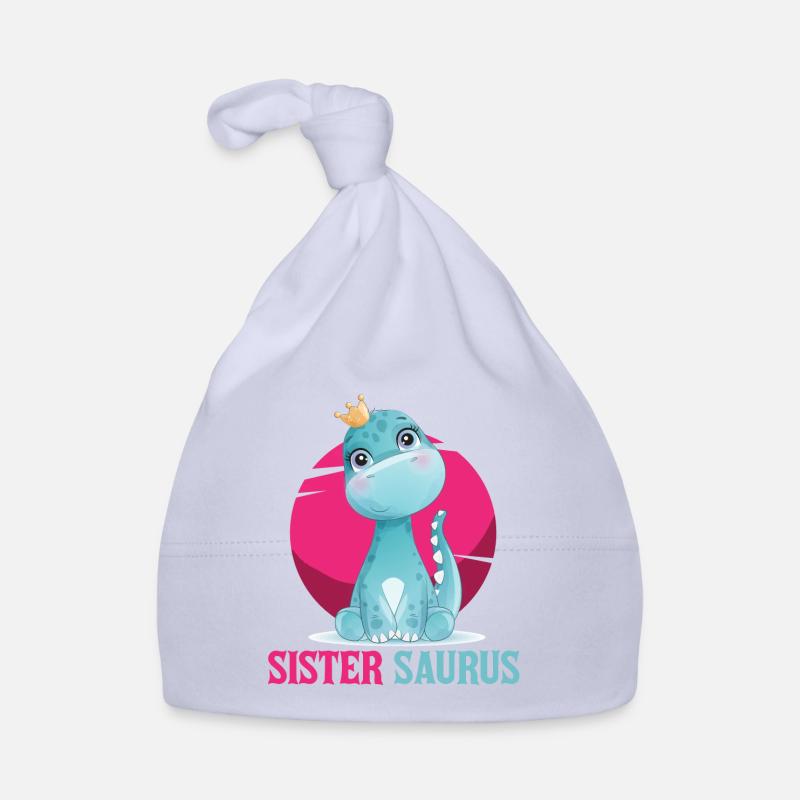 Schwester Saurus, Dinosaurier, Dino, Schwester Baby Bio-Mütze