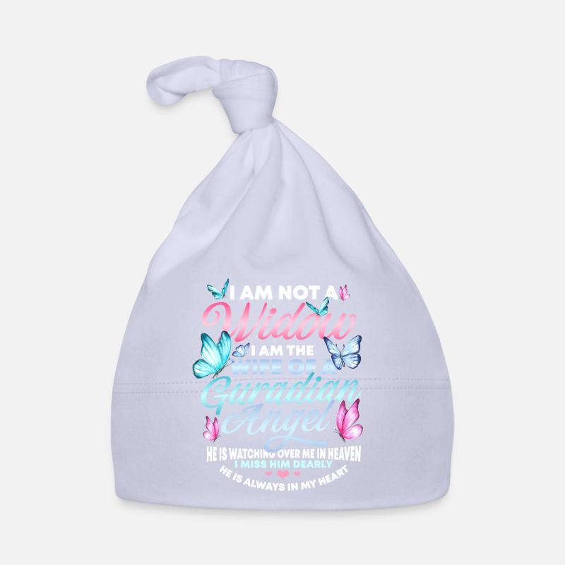 Widow of a Beautiful Man, Mourning, Organic Baby Cap