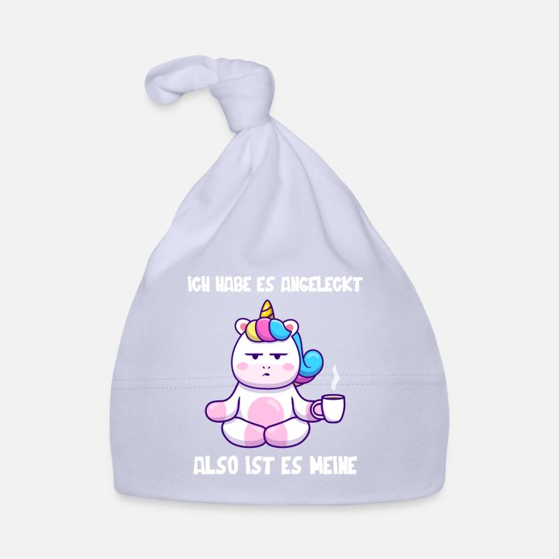 Einhorn, Lustiger Einhörner Spruch Baby Bio-Mütze